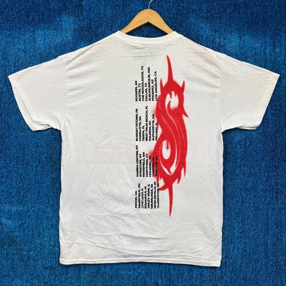 Slipknot Self Titled Album 2024 Tour Graphic T-Shirt Size Large - Picture 3 of 4